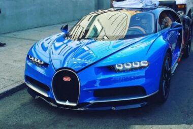 Bugatti Chiron στο δρόμο 