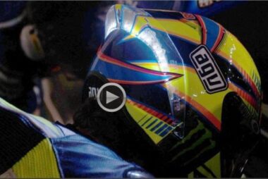 Το φωτιζόμενο κράνος του Rossi δίνει ιδέες για το μέλλον  